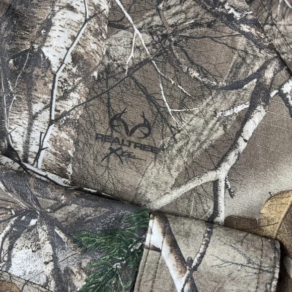 Field & Stream REALTree Camo Shirt Mens 2XL Roll Tab Vented Button Down Pockets - Picture 4 of 13